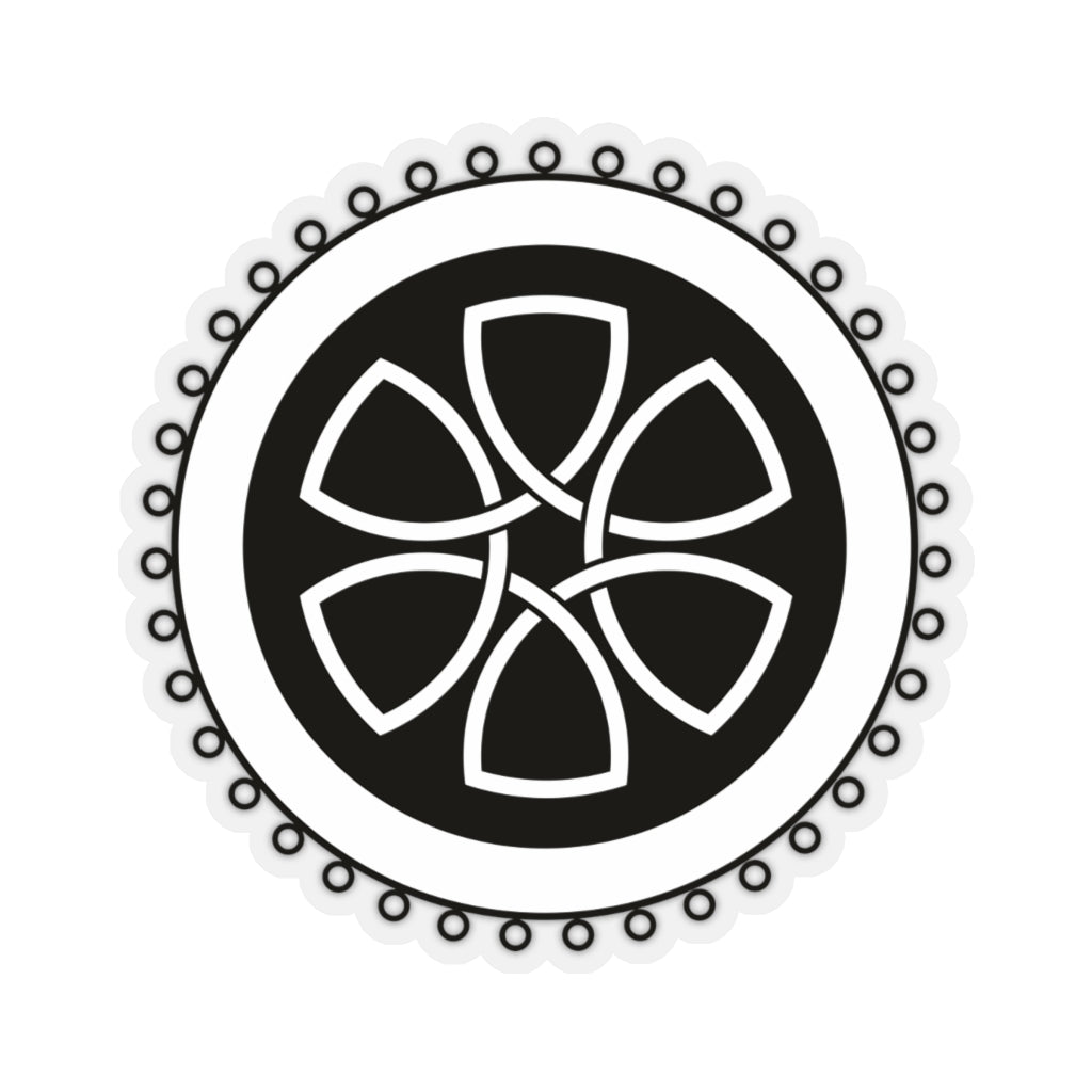 Avebury Trusloe Crop Circle Sticker 3 - Shapes of Wisdom