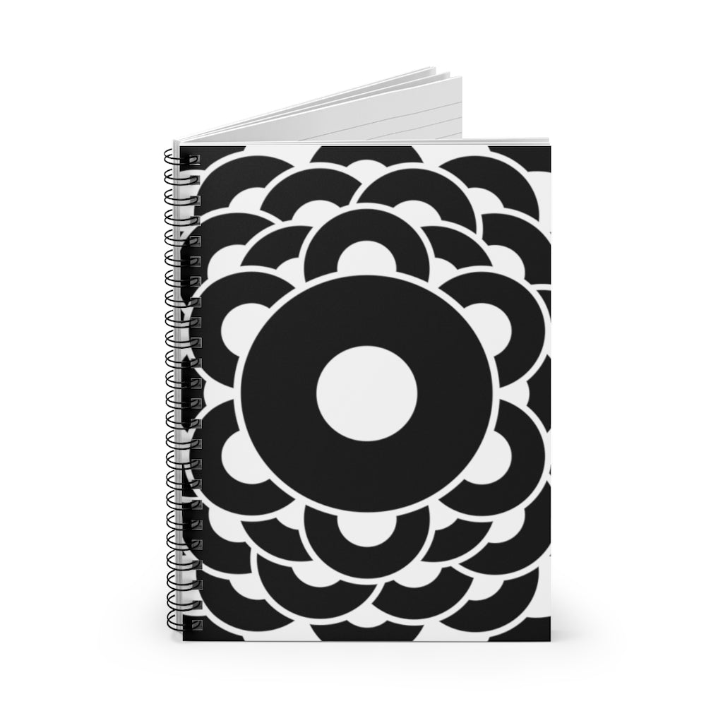 Thornborough Henge Crop Circle Spiral Notebook - Ruled Line - Shapes of Wisdom