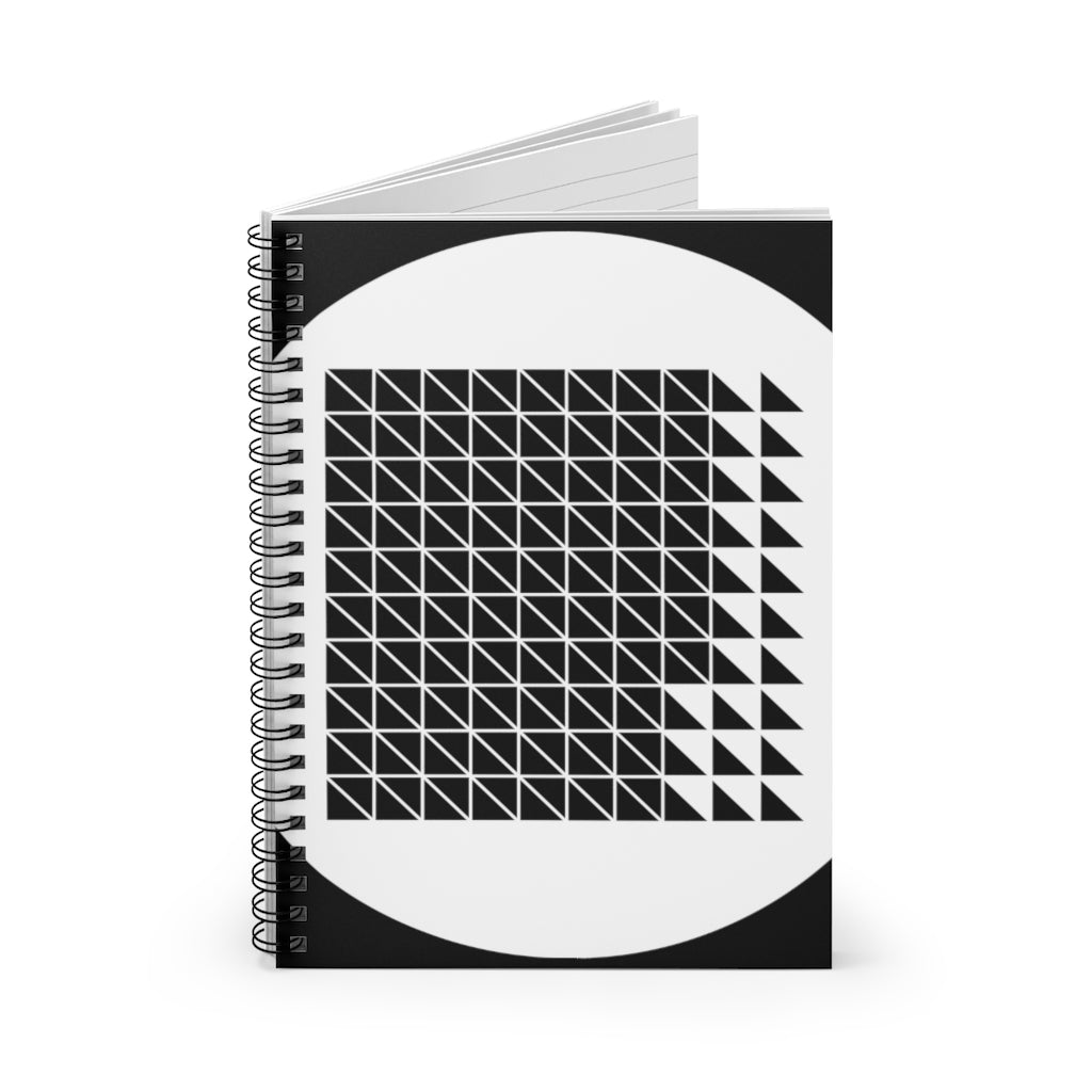 Chilcomb Crop Circle Spiral Notebook - Ruled Line - Shapes of Wisdom