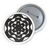 Tufton Crop Circle Pin Button - Shapes of Wisdom