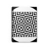 Savernake Forest Crop Circle Spiral Notebook - Ruled Line - Shapes of Wisdom