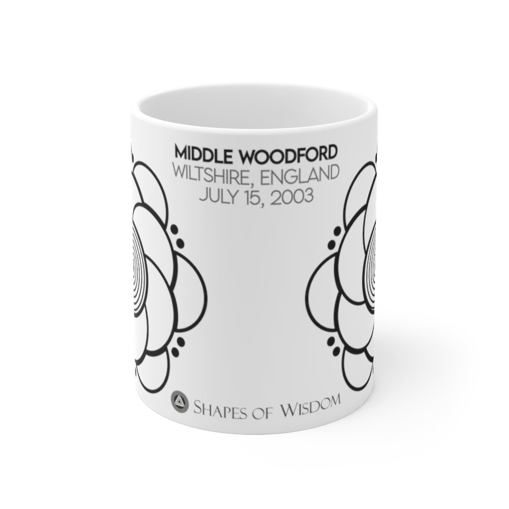 Crop Circle Mug 11oz - Middle Woodford - Shapes of Wisdom
