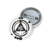 Load image into Gallery viewer, Secklendorf Crop Circle Pin Button - Shapes of Wisdom