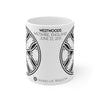 Load image into Gallery viewer, Crop Circle Mug 11oz - Westwoods - Shapes of Wisdom