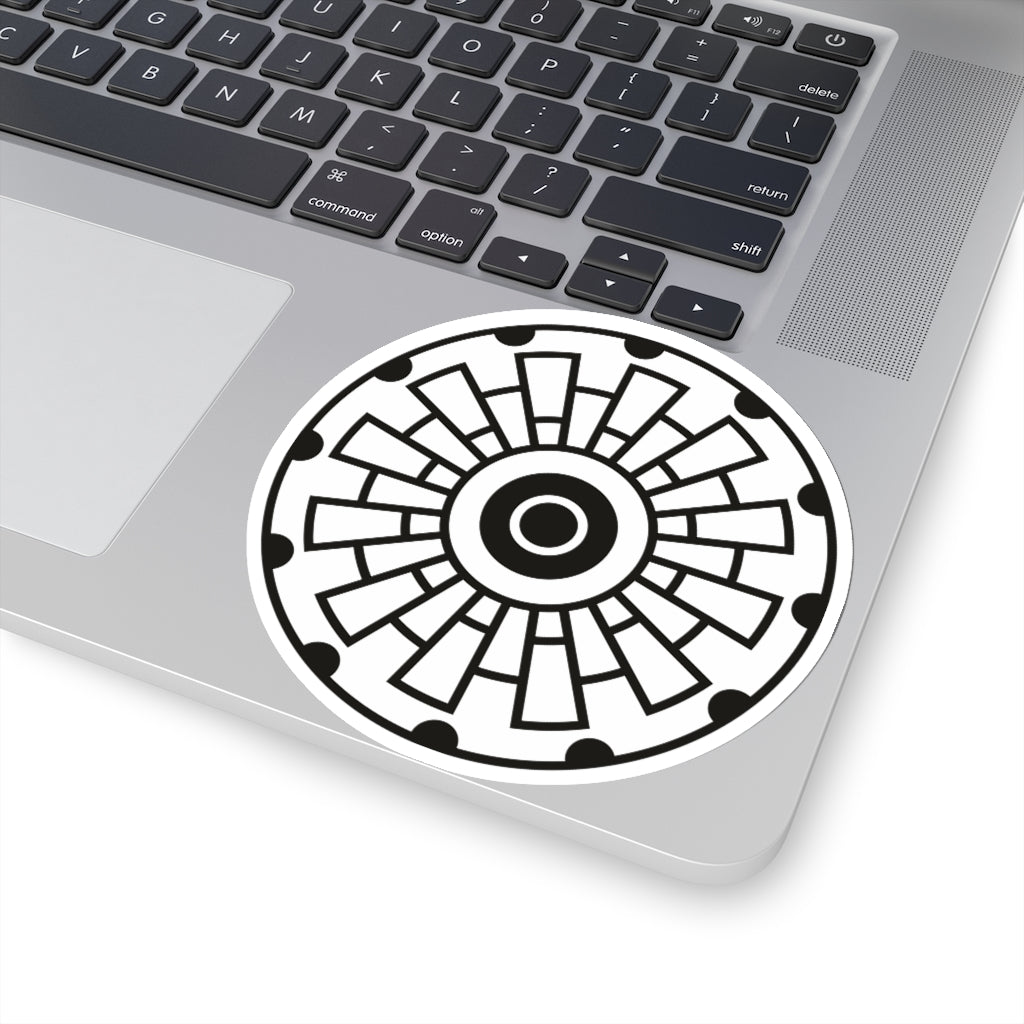 Sixpenny Handley Crop Circle Sticker - Shapes of Wisdom