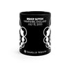 Crop Circle Black mug 11oz - Bishop Sutton - Shapes of Wisdom