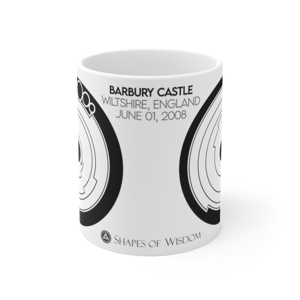 Crop Circle Mug 11oz - Barbury Castle - Shapes of Wisdom