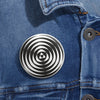 Load image into Gallery viewer, Winterbourne Bassett Crop Circle Pin Button - Shapes of Wisdom