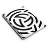 Milk Hill Crop Circle Spiral Notebook - Ruled Line - Shapes of Wisdom