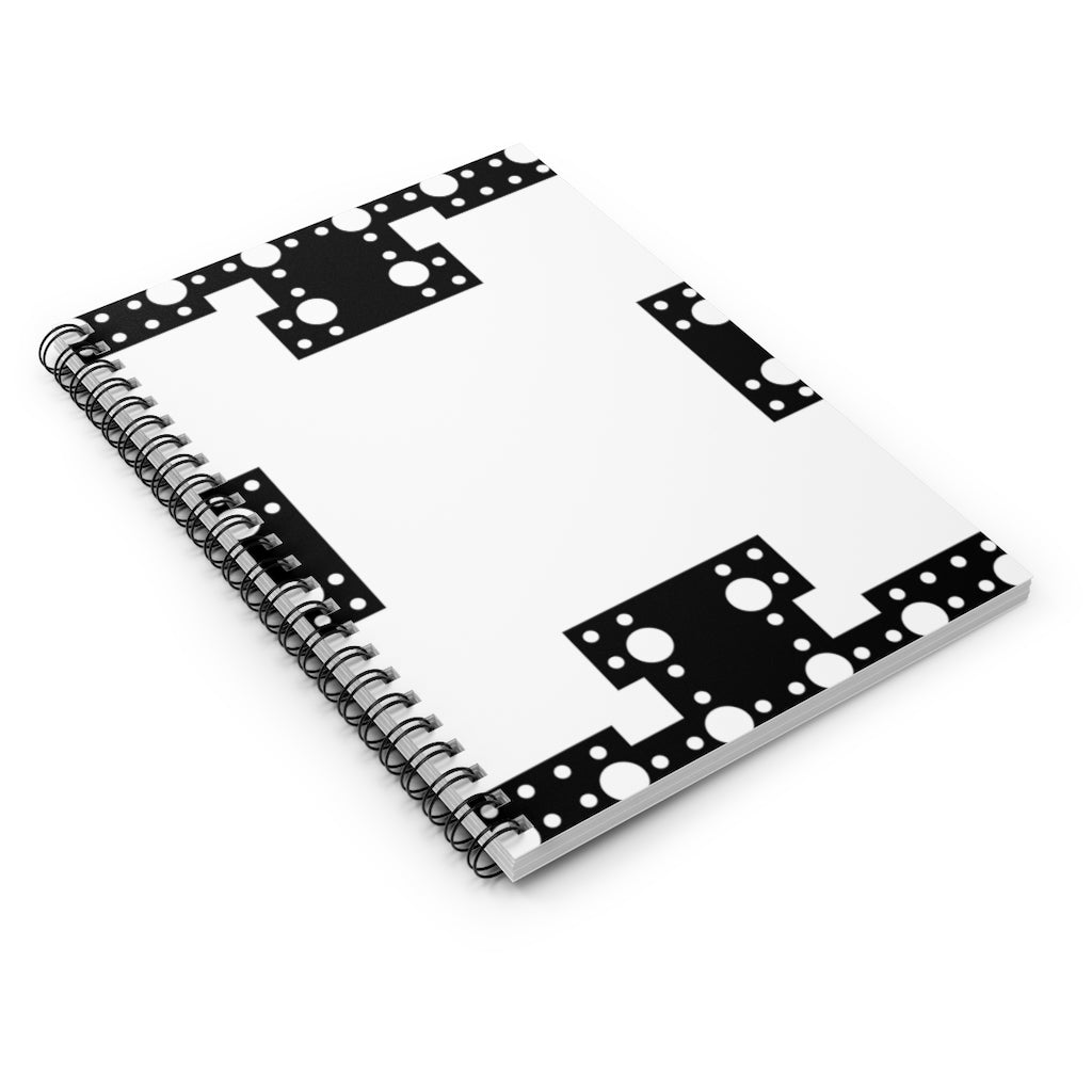 West Kennett Crop Circle Spiral Notebook - Ruled Line - Shapes of Wisdom