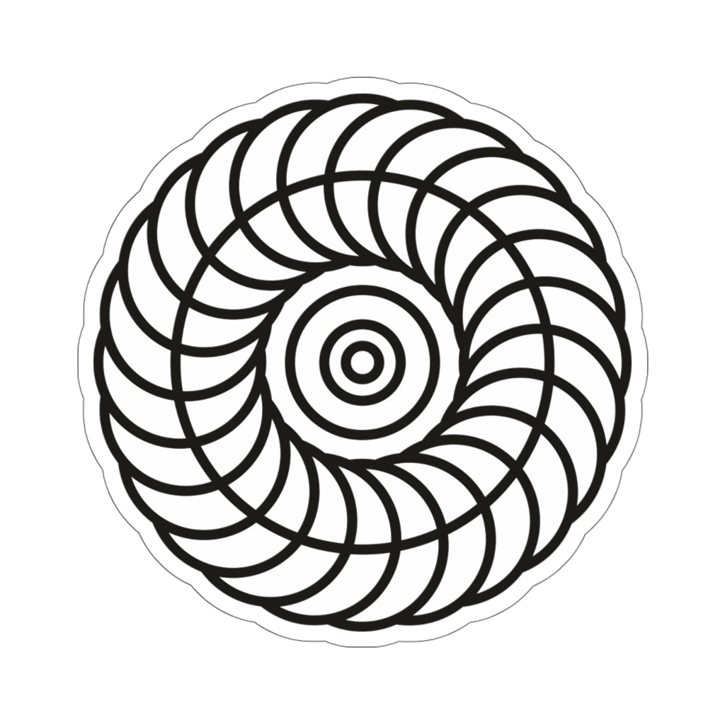 Rudstone Crop Circle Sticker - Shapes of Wisdom