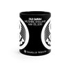 Crop Circle Black mug 11oz - Old Sarum - Shapes of Wisdom