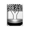 Alton Barnes Crop Circle Spiral Notebook - Ruled Line 3 - Shapes of Wisdom
