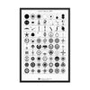 Crop Circles 2015 Framed Poster - Shapes of Wisdom