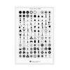 Crop Circles 1995 Framed Poster - Shapes of Wisdom
