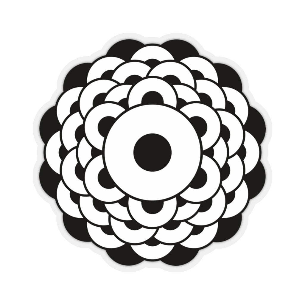 Thornborough Henge Crop Circle Sticker - Shapes of Wisdom