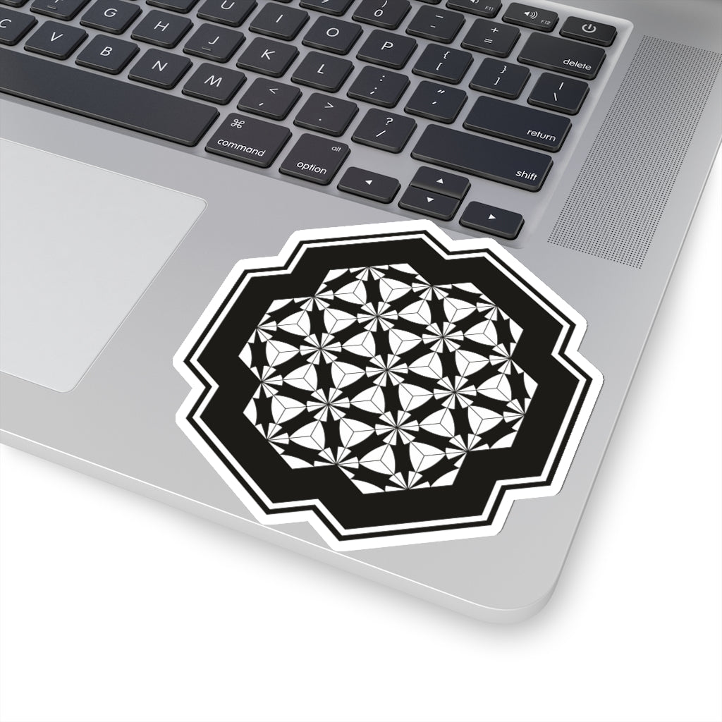 West Overton Crop Circle Sticker - Shapes of Wisdom
