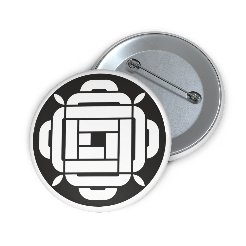 Lockeridge Crop Circle Pin Button - Shapes of Wisdom
