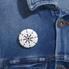 Load image into Gallery viewer, Tidcombe Crop Circle Pin Button - Shapes of Wisdom